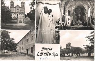 1955 Lorettom, Loretto; mozaiklap / multi-view postcard