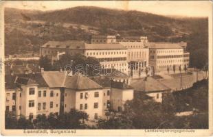 1932 Kismarton, Eisenstadt; Landesregierungsgebäude / government building. Photo-Atelier Anton Feicht (EB)