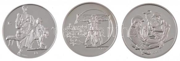 Kiss Nagy András (1930-1997) 1997. "Orvos sor / Semmelweis Ignác, Fodor József és Korányi Sándo...