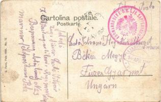 1915 Pola, Pula; Arsenal / hadihajógyár, hadihajók / warship factory + "K.u.K. Marinefeldpostam...