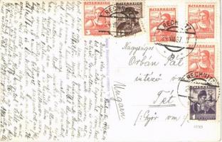 1937 Rohonc, Rechnitz; "Piros" nyaraló / villa. Verlag R. Vollkron. photo