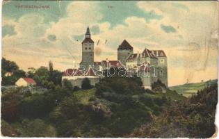 1911 Városszalónak, Stadtschlaining; Schloss Schlaining / Szalónak vára. Feiler József kiadása / castle (b)