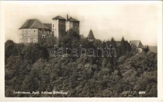 1932 Léka, Lockenhaus; vár. Anton Schermann kiadása / Schloss Esterházy / castle