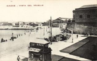 Cádiz, view to the harbour