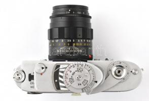 1967 Ernst Leitz Wetzlar Leica M2 35mm fényképezőgép Leitz Tele-Elmarit 1:2,5/90 objektívvel, Leica-...