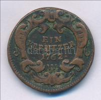 Ausztria 1762W 1kr "Lotharingiai Ferenc" T:2,2- Austria 1762W 1 Kreuzer "Franz von Lo...