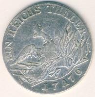 Német Államok/Poroszország 1776A Thaler Ag II.Frigyes T:3