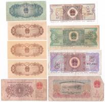 Kína 1953-1980. 1f-1Y (9db, 7xklf) T:I-III
China 1953-1980. 1 Fen - 1 Yuan (9pcs, 7xdiff) C:UNC-F