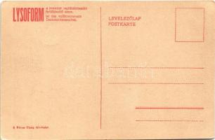 Hadihajók a Boszporusz előtt. Lysoform reklám / K.u.K. Kriegsmarine, Kriegsschiffe vor dem Bosporus,...