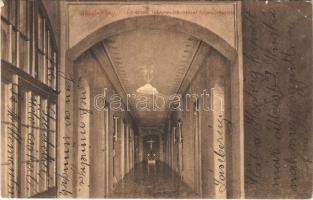 1913 Jászberény, Érseki leánynevelő intézet, folyosó részlet, belső (EK)