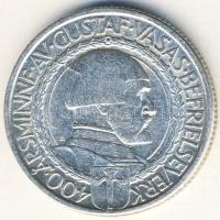 Svédország 1921. 2K Ag "400. évforduló" T:2