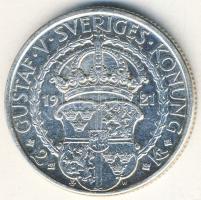 Svédország 1921. 2K Ag "400. évforduló" T:2