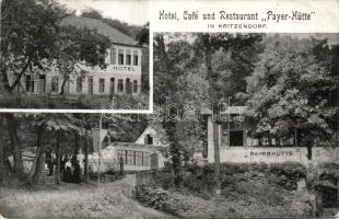 Kritzendorf, hotel and Payer-hut