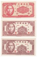 Kína / Hainan Bank 1949. 2c  (2x)+ 5c T:I,I- China / Hainan Bank 1949. 2 Cents (2x) + 5 Cents C:UNC,AU