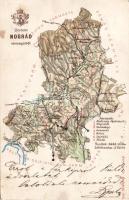 Nógrád megye térképe