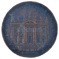 Olasz Államok / Pápai Állam ~1733. "XII. Kelemen pápa / Lateráni bazilika" Br emlékérem. S...