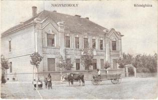 1941 Nagyszokoly, Községháza (EB)