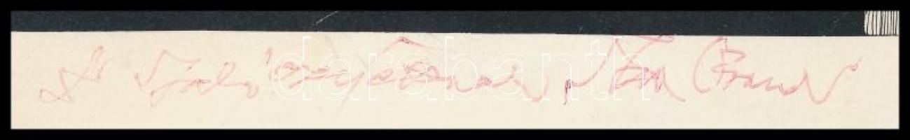 Szász Endre dedikált kiállítási katalógus