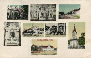 Dunakeszi-Alag, városképek, templom