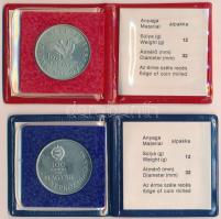 1983. 100Ft alpakka "Simon Bolivár" + 100Ft alpakka "Széchenyi István", mindegyi...