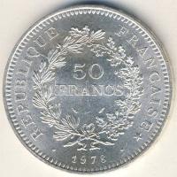 Franciaország 1978. 50Fr Ag T:2/2+