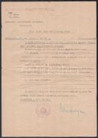 cca 1935-44 Békésszentandrási szül. hadnagy, tart. főhadnagy katonai okmányai, iratai: Igazolványi l...