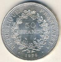 Franciaország 1978. 50Fr Ag T:2+