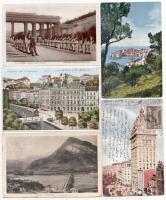 54 db RÉGI külföldi város képeslap, tengerentúliak is / 54 pre-1945 European and overseas town-view ...