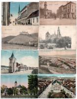 20 db RÉGI felvidéki város képeslap / 20 pre-1945 Upper Hungarian town-view postcards (Slovakia)