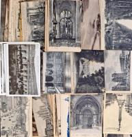 Kb. 200 db RÉGI képeslap: magyar és külföldi városok és motívumok / Cca. 200 pre-1945 postcards: Hun...