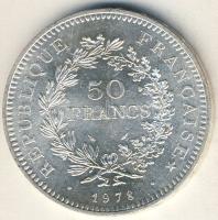 Franciaország 1978. 50Fr Ag T:2/2+