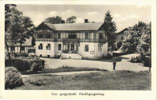 1942 Csíz, Csízfürdő, Kúpele Cíz; gyógyfürdő fürdőigazgatóság / spa directorate