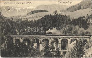 Semmering, Kalte Rinne gegen Rax