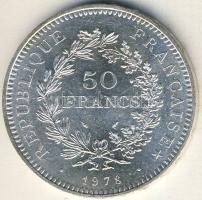 Franciaország 1978. 50Fr Ag T:2