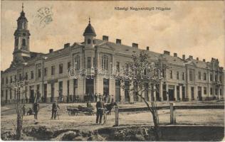 1919 Hőgyész, Községi nagyvendéglő, Fay Henrik üzlete (fl)