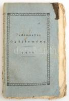 1818-1830 Tudományos Gyűjtemény 16 kötete: 

1818 2. évf. IV., V., VIII. (javított, pótolt gerincc...