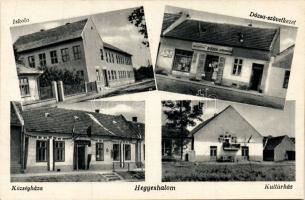 Hegyeshalom, községháza, és kultúrház