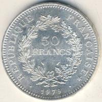 Franciaország 1979. 50Fr Ag T:2/2+