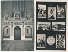 4 db RÉGI felvidéki képeslap: Kassa, Igló, Késmárk / 4 pre-1945 Upper Hungarian (Slovakian) town-view postcards: Kosice, Spisska Nva Ves, Kezmarok