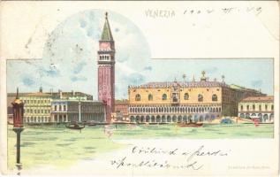 Venezia, Venice; litho (EB)