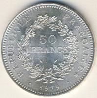 Franciaország 1979. 50Fr Ag T:1-/2+