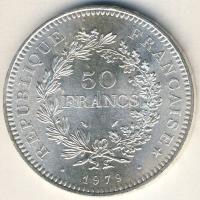 Franciaország 1979. 50Fr Ag T:1-/2+