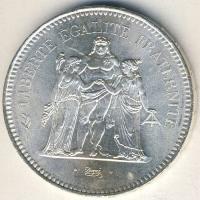 Franciaország 1979. 50Fr Ag T:1-