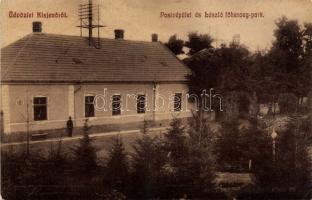 Kisjenő, postépület, és László-főherceg-lak