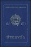 1990 Magyar Népköztársaság fényképes világútlevél