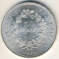 Franciaország 1979. 50Fr Ag T:1-/2+ apró ph.