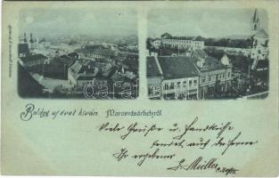 1899 (Vorläufer) Marosvásárhely, Targu Mures; este. Holbach E. kiadása / night