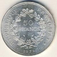 Franciaország 1979. 50Fr Ag T:1-/2+ kis ph.