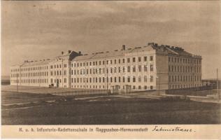 1910 Nagyszeben, Hermannstadt, Sibiu; Cs. és kir. gyalogsági hadapródiskola / K.u.K. Infanterie Kadettenschule / military infantry cadet school
