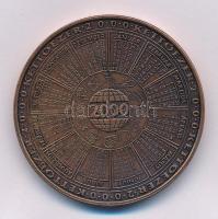 2000. "MÉE köszönti az Államalapítás ezredik évfordulóját" Br naptárérem (42,5mm) T:1-